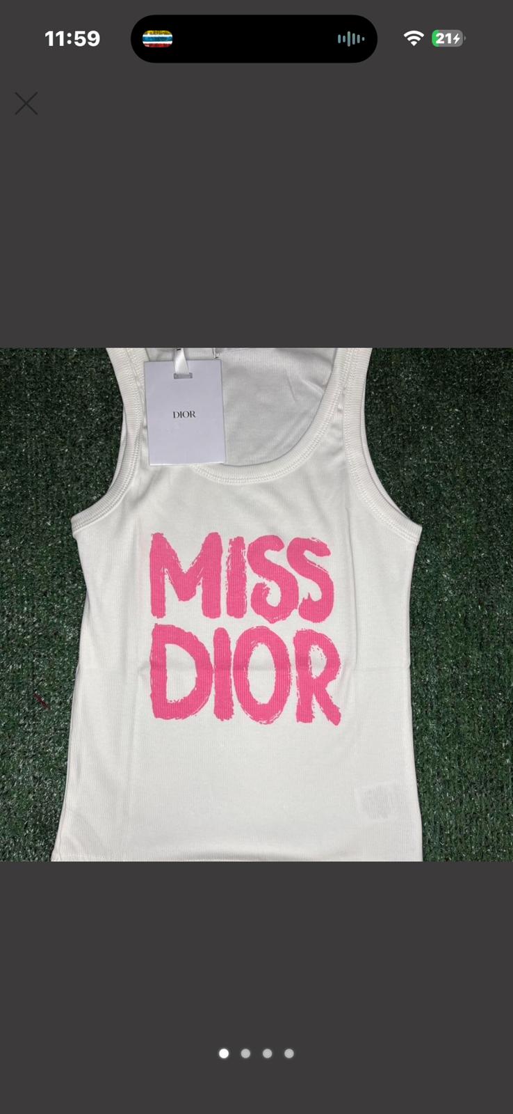 miss dior tank