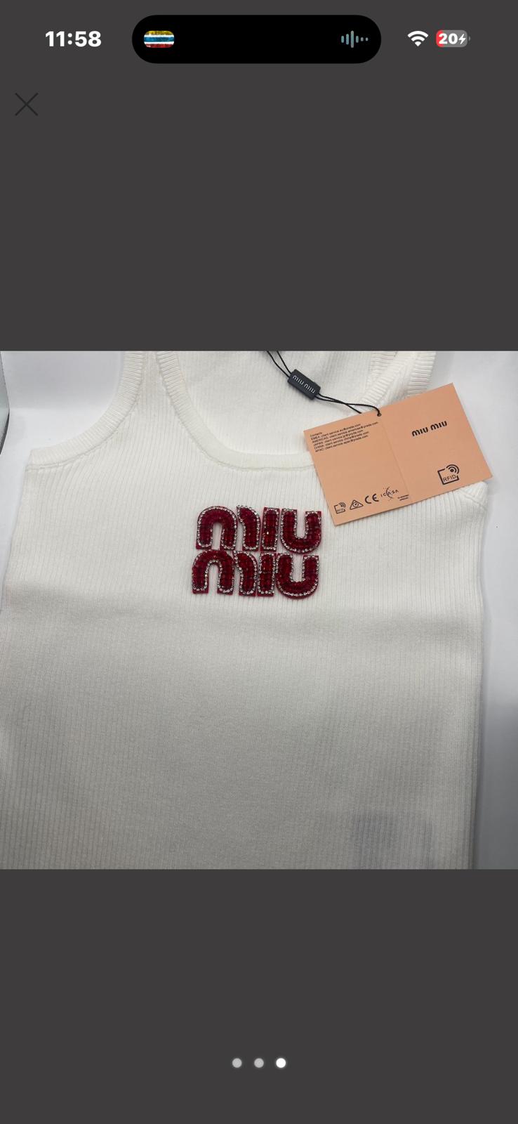 miu miu tank